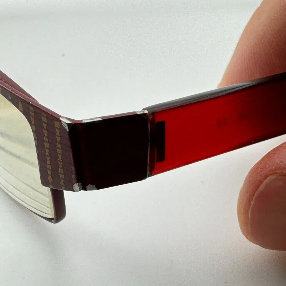 Lafont Issy & La Red Metal Rectangular Glasses France Adonis 196 49 17 135 13064